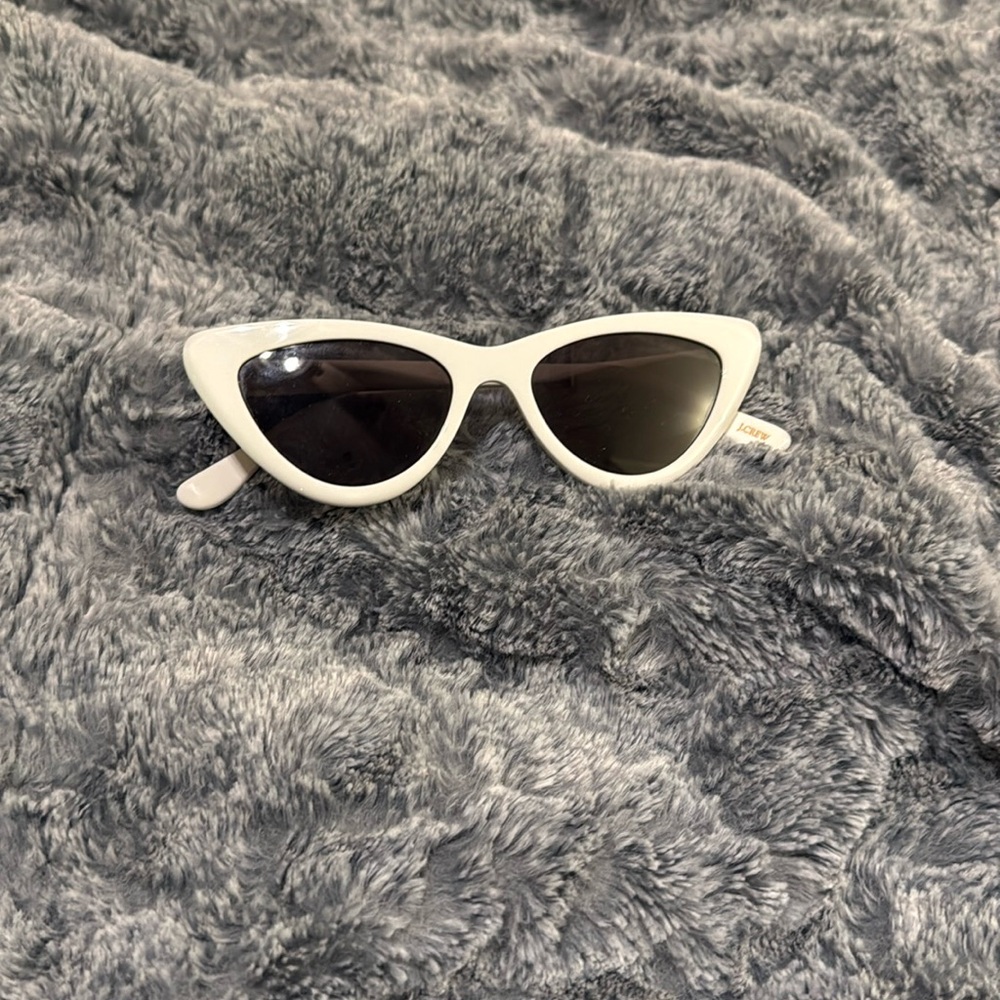 JCREW White Sunglasses